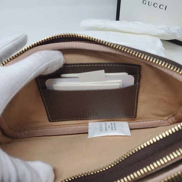 Gucci GG Supreme Ophidia Canvas Mini Crossbody Bag - Picture 12 of 15